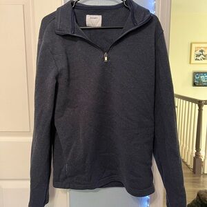 Old Navy Dark Blue Fleece 1/4 zip